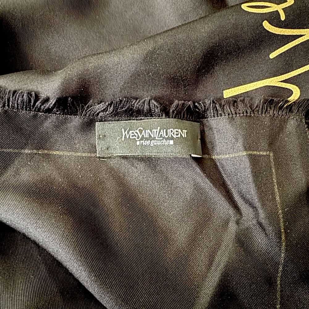 NWOT - Yves Saint Laurent scarf - Picture 4 of 4
